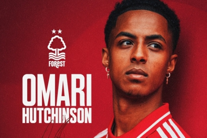 官方:诺丁汉森林签下哈钦森,转会费3750万镑创队史纪录